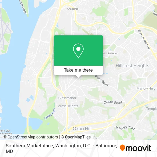 Southern Marketplace map