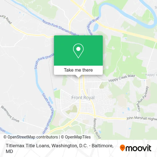 Titlemax Title Loans map