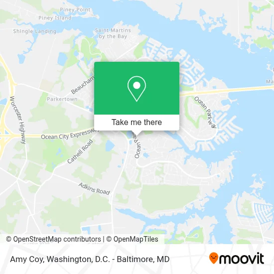 Amy Coy map