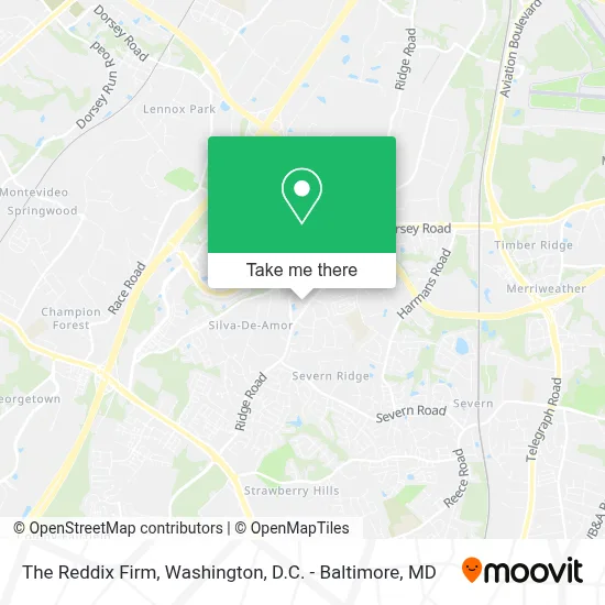 The Reddix Firm map