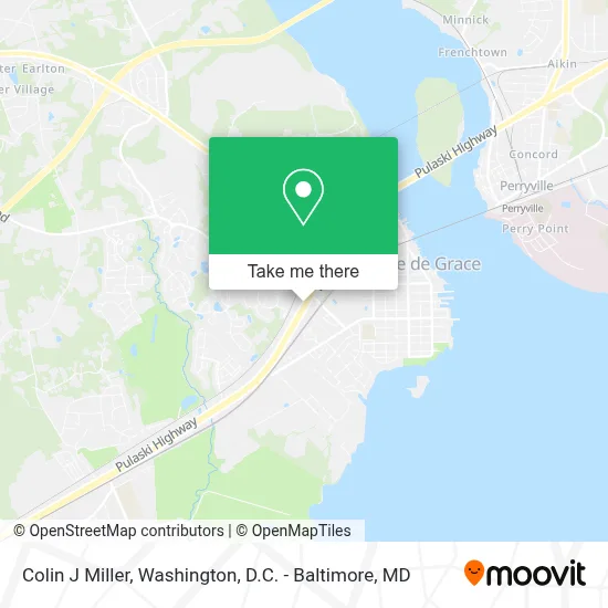 Colin J Miller map