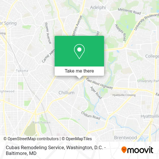 Cubas Remodeling Service map