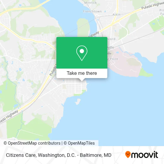 Citizens Care map