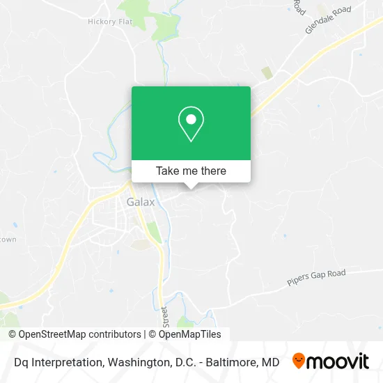 Dq Interpretation map