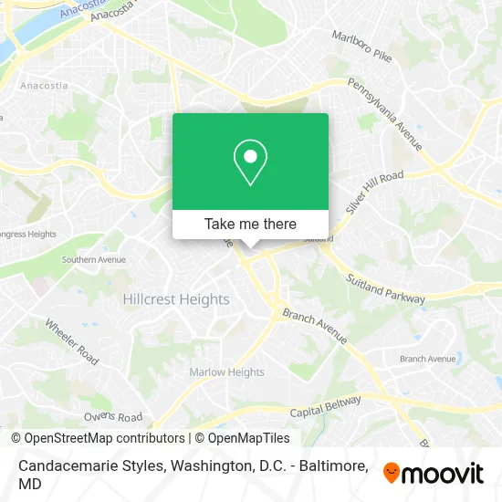 Candacemarie Styles map
