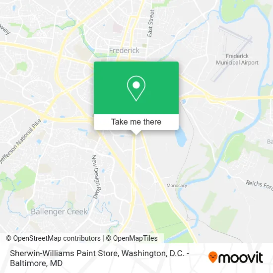 Sherwin-Williams Paint Store map