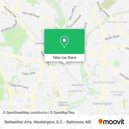 Bellwether Arts map