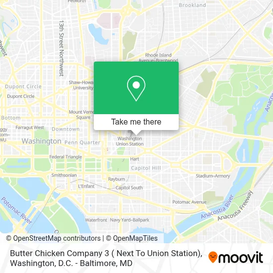 Butter Chicken Company 3 ( Next To Union Station) map