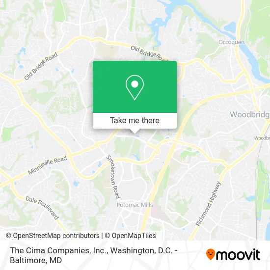 The Cima Companies, Inc. map