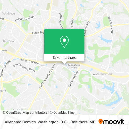Alienated Comics map