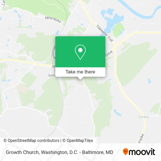 Growth Church map