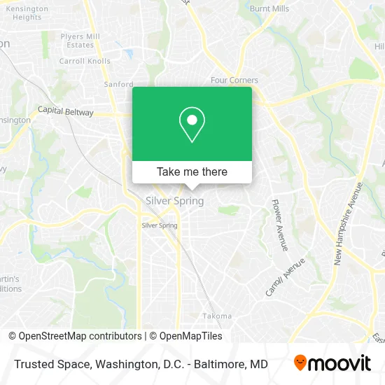 Trusted Space map