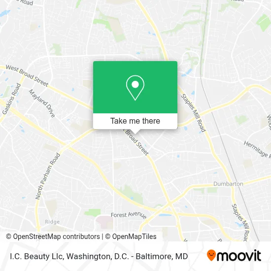 I.C. Beauty Llc map