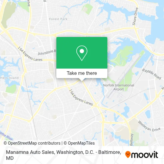 Manamna Auto Sales map