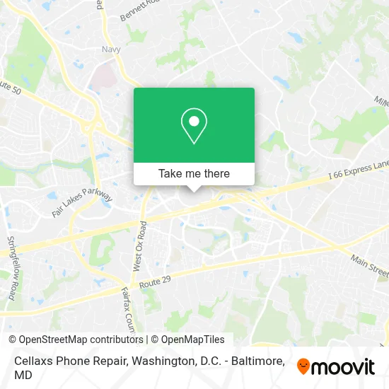 Cellaxs Phone Repair map