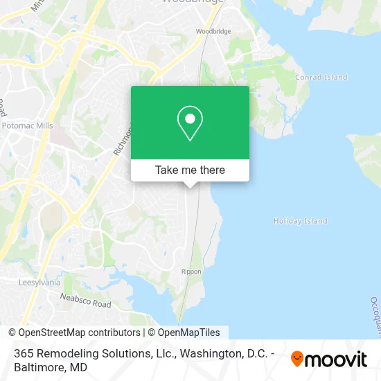 365 Remodeling Solutions, Llc. map