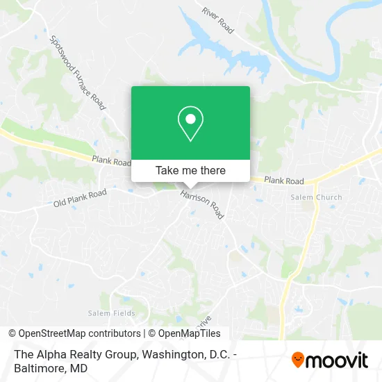 The Alpha Realty Group map