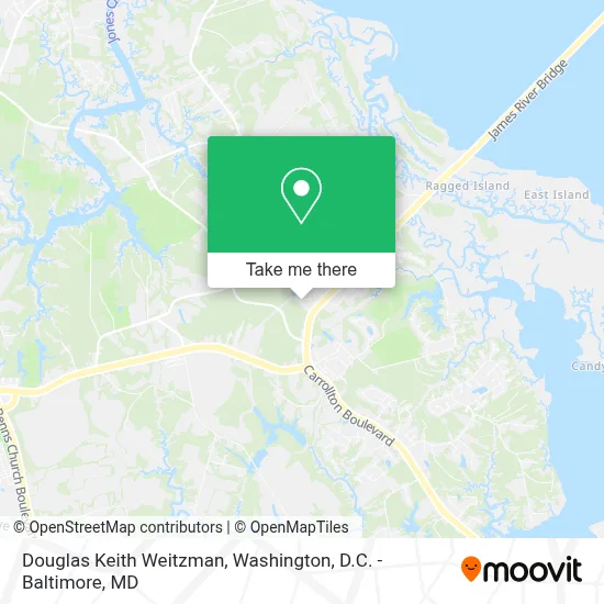 Douglas Keith Weitzman map