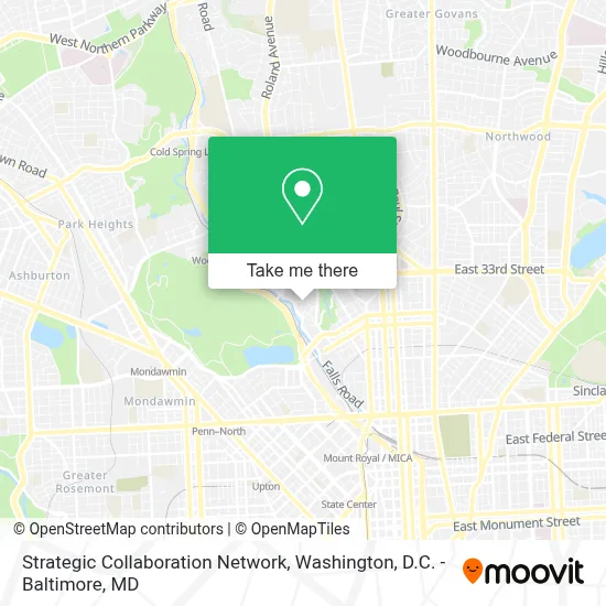 Strategic Collaboration Network map