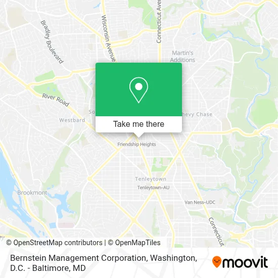 Bernstein Management Corporation map