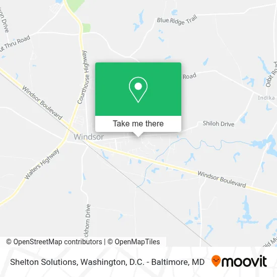 Shelton Solutions map