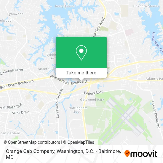 Orange Cab Company map