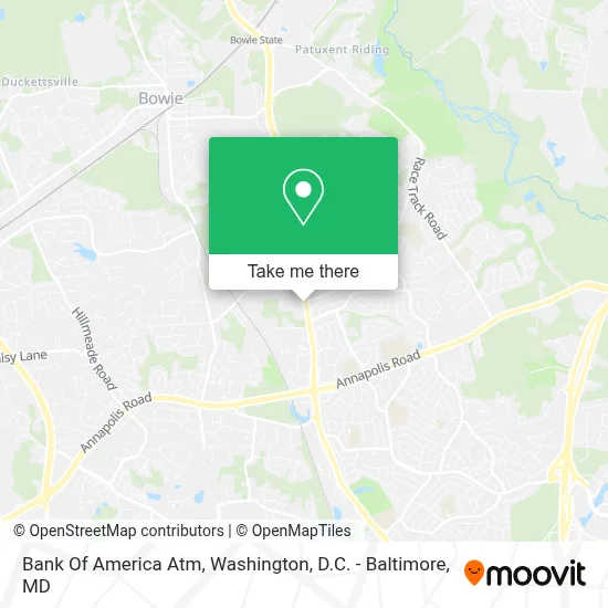 Bank Of America Atm map
