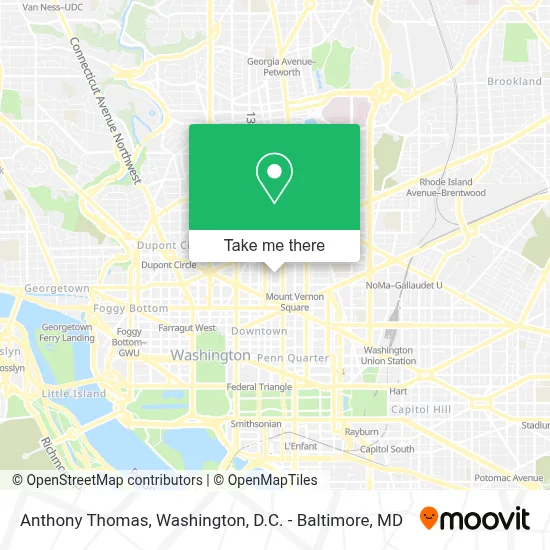 Anthony Thomas map
