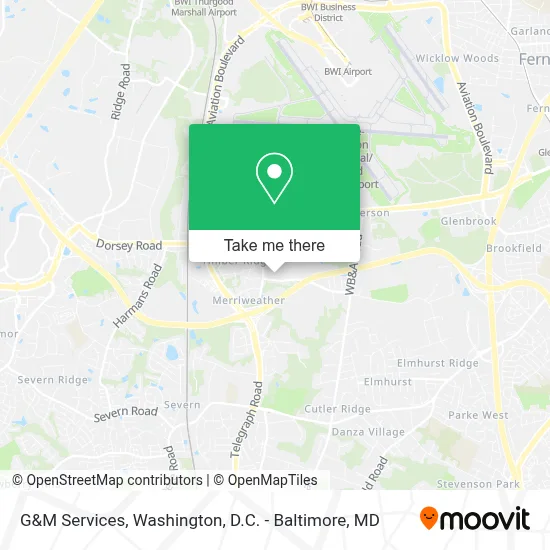 G&M Services map