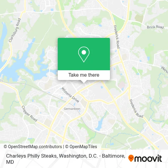 Charleys Philly Steaks map