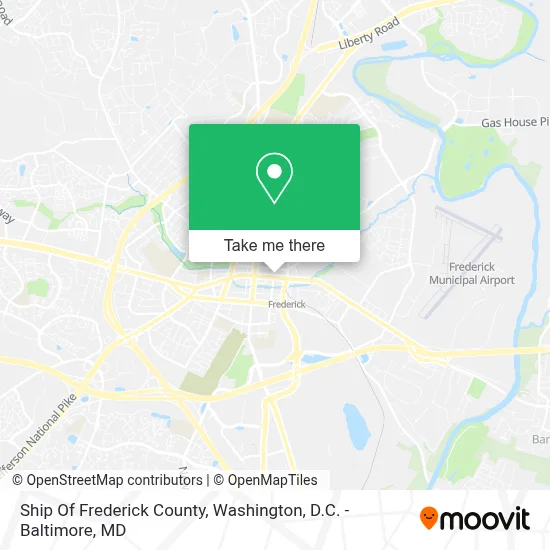 Ship Of Frederick County map