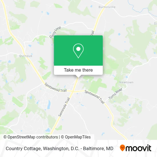 Country Cottage map