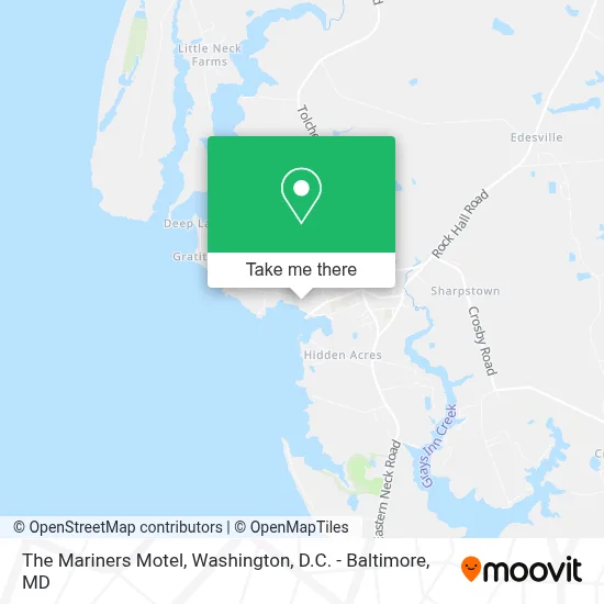 The Mariners Motel map
