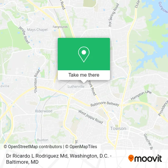 Dr Ricardo L Rodriguez Md map