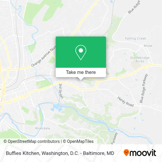 Buffies Kitchen map
