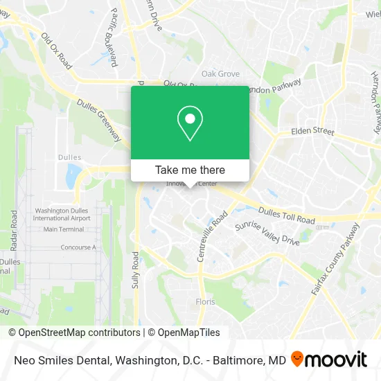 Neo Smiles Dental map