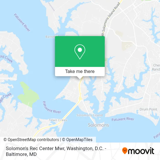 Solomon's Rec Center Mwr map