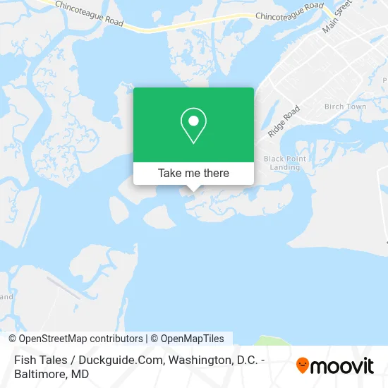 Fish Tales / Duckguide.Com map