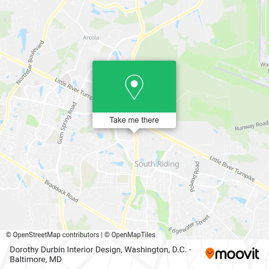 Dorothy Durbin Interior Design map