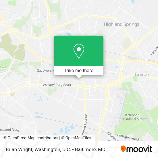 Brian Wright map