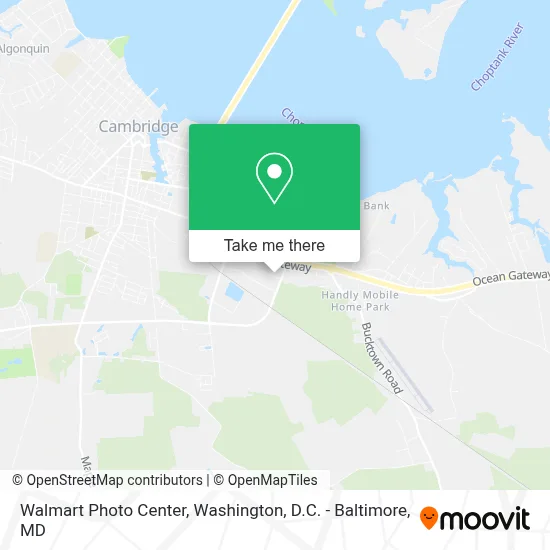 Walmart Photo Center map