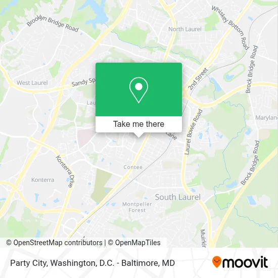 Party City map