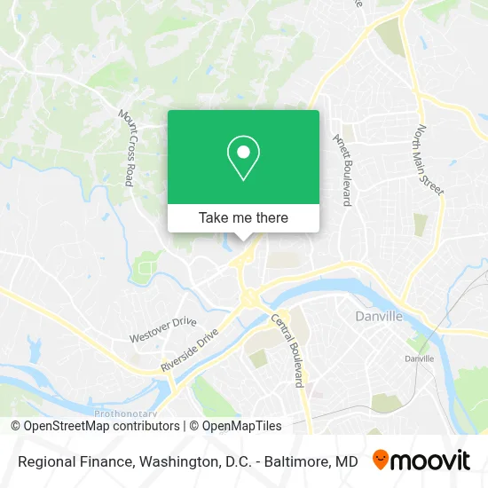 Regional Finance map
