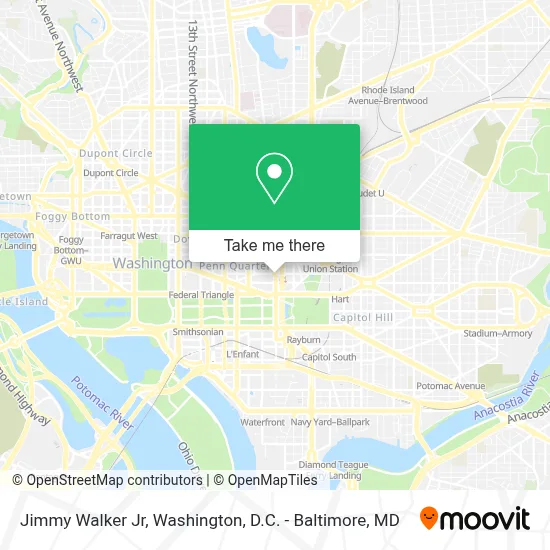 Jimmy Walker Jr map