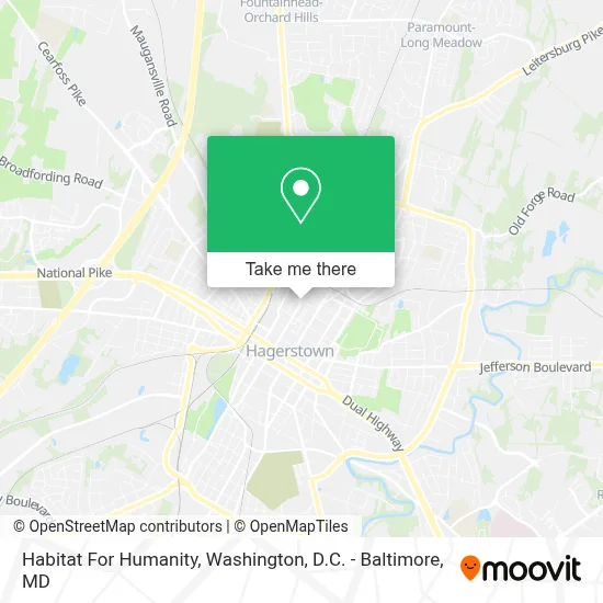 Habitat For Humanity map