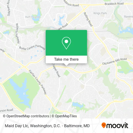 Maid Day Llc map