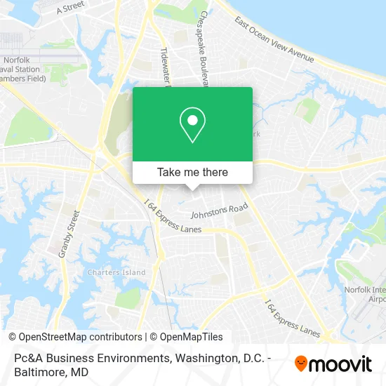 Pc&A Business Environments map