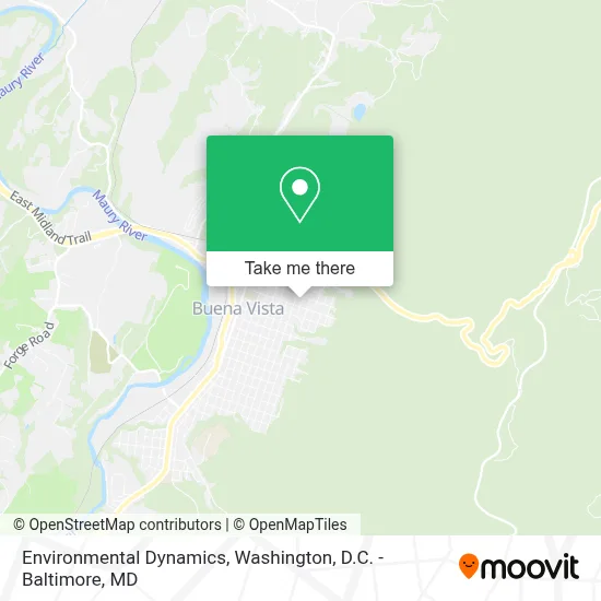 Environmental Dynamics map