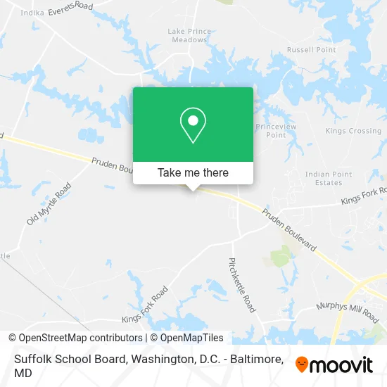 Suffolk School Board map