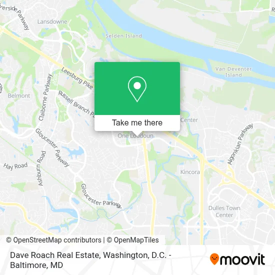 Dave Roach Real Estate map